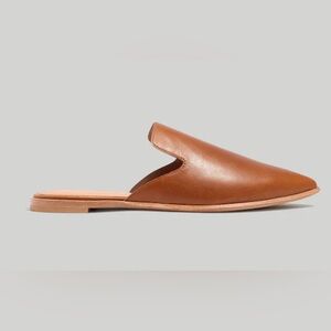 Madewell Gemma Leather Mules Saddle women’s size 5 $118